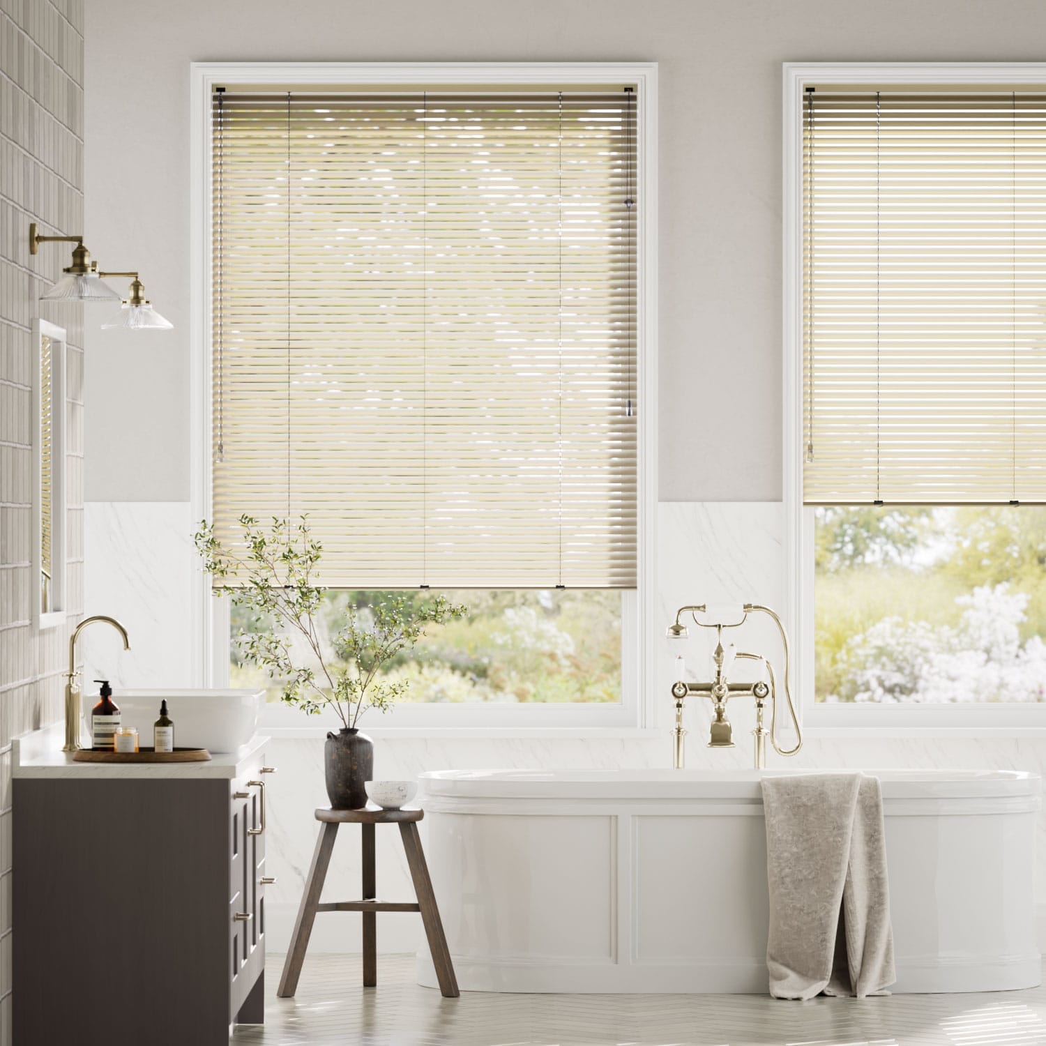 veneziana in alluminio Clic Facile Premium Oro Antico 