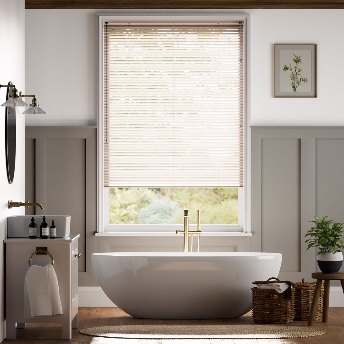 veneziana in alluminio Clic Facile Premium Rose Gold