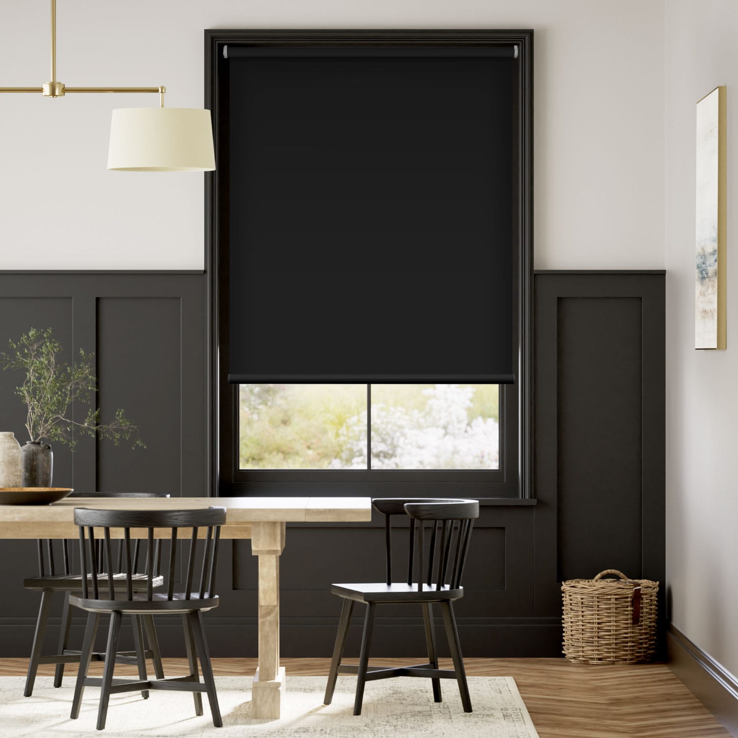Roller Blind Como Oscurante Nero