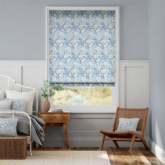 Tenda a pacchetto William Morris Flora Blu