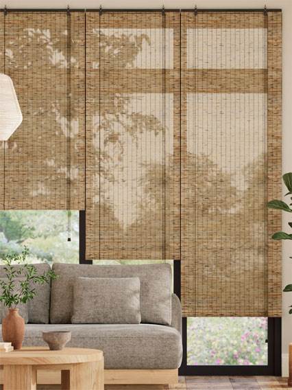 Eco Nature Acero Roll Up Woven Wood anteprima immagine