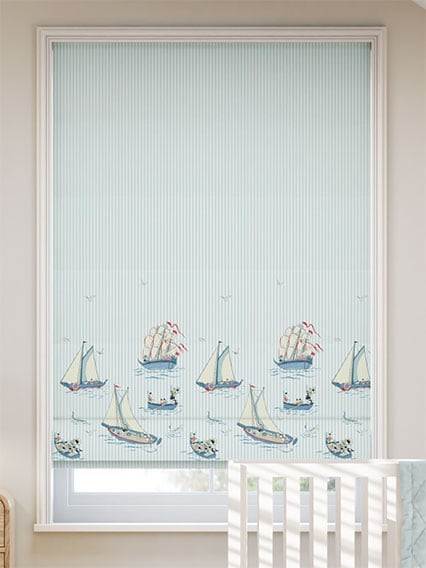 Paperino Nautica Bordo Verde Acqua Tende a pacchetto anteprima immagine