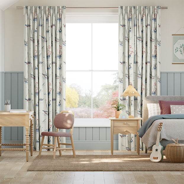 Paperino Striscia Nautica Naturale Tendaggi anteprima immagine