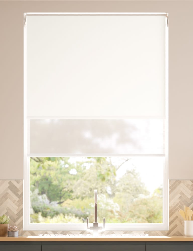 Doppio Rullo Latte Double Roller Blind anteprima immagine