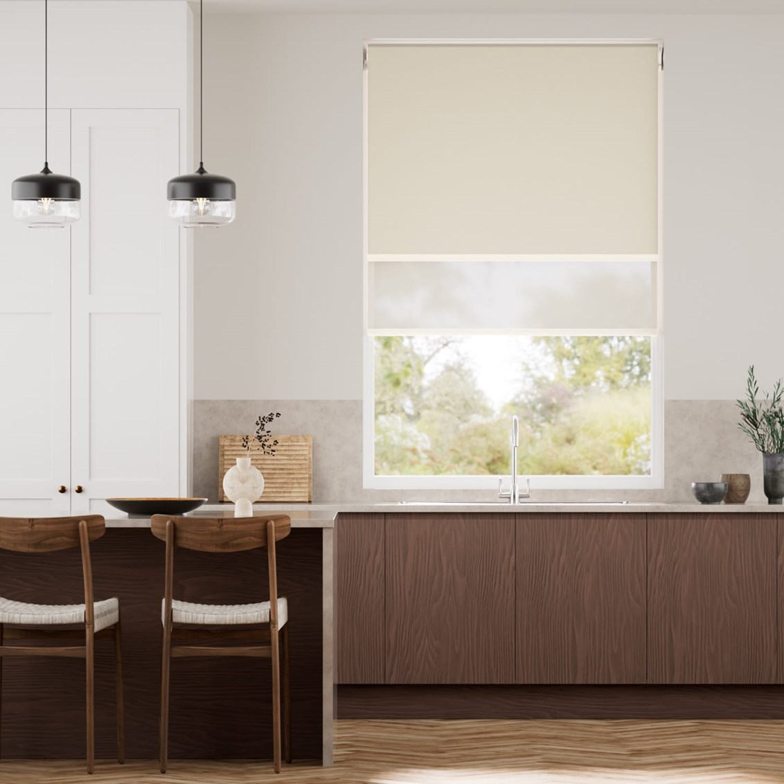 Tenda Doppio Rullo Classic Toffee