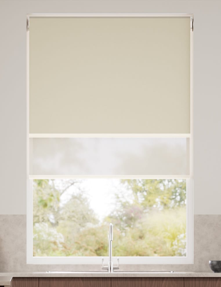 Doppio Rullo Classic Toffee Double Roller Blind anteprima immagine