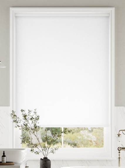 Eco-Friendly Oscurante Bianco Soft Tende a rullo anteprima immagine