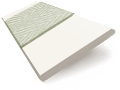 PVC Meringa e Greige Veneziane in legno  Immagine campione