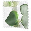 Choices Alyssa Lino Acquerello Verde Motorizzata SmartView Tende a rullo Immagine campione