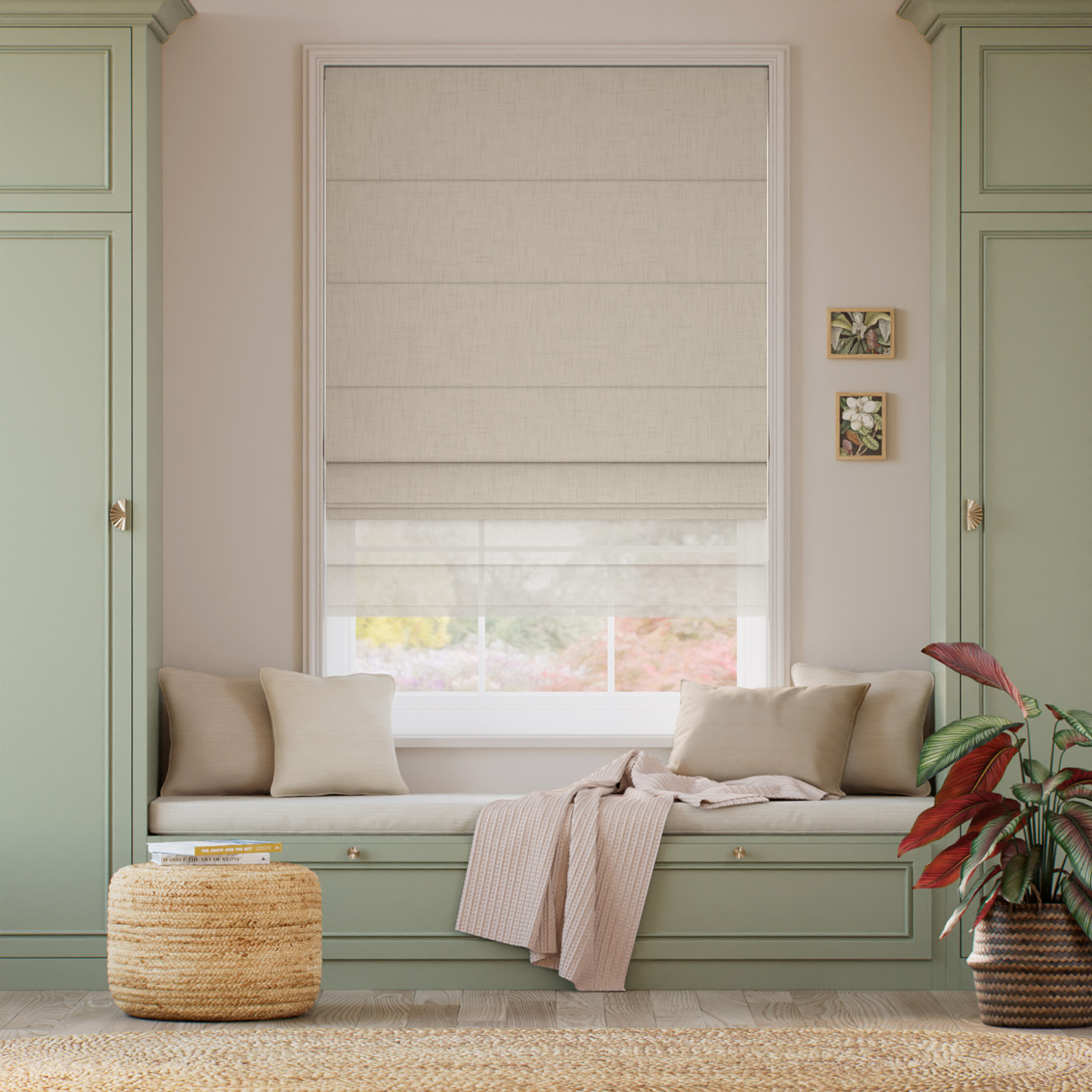 Tenda A Pacchetto Doppia Incastra Facile Lino Bijou Latte & Cocco Elettrica 