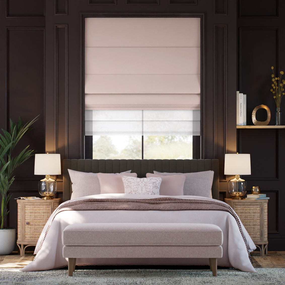 Tenda A Pacchetto Doppia Incastra Facile Lino Bijou Rosa Vintage & Cocco Elettrica 