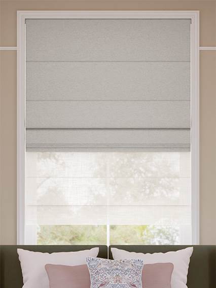 Incastra Facile Cavendish Grigio Soft & Panna Elettrica  Tende a pacchetto doppie anteprima immagine