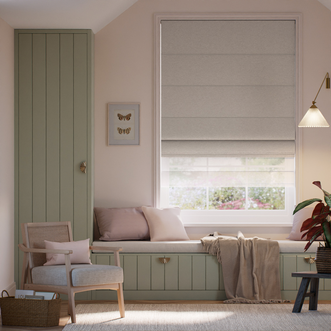 Tenda A Pacchetto Doppia Incastra Facile Cavendish Champagne & Lumina Bianco Elettrica 