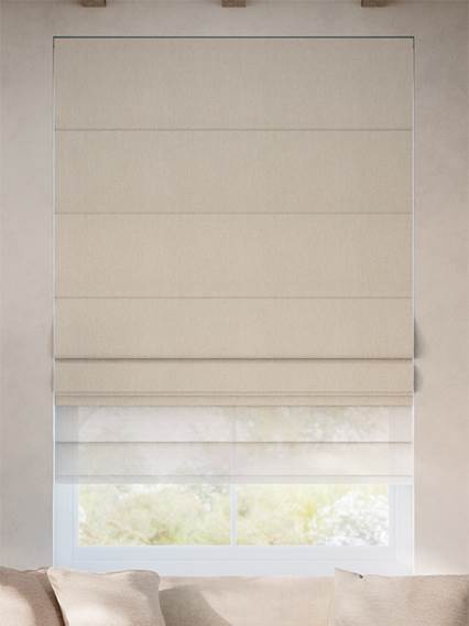 Beige & Cocco Elettrica Tende a pacchetto doppie anteprima immagine