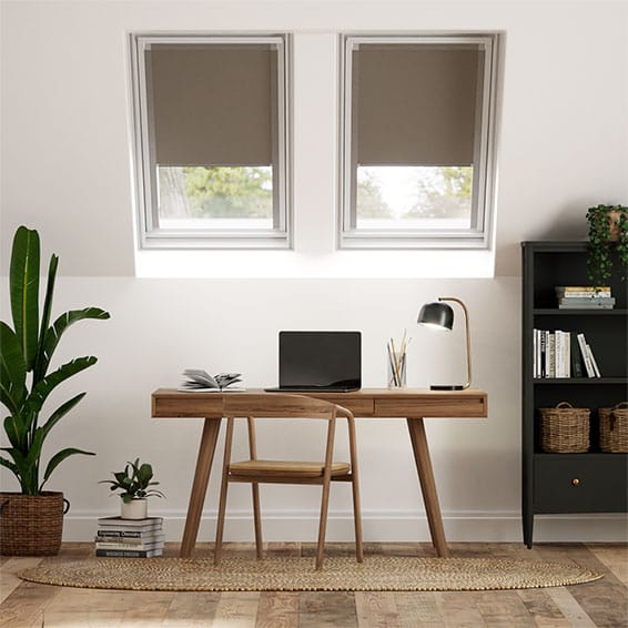 Tenda oscurante Essential Marrone - Compatibile con VELUX®