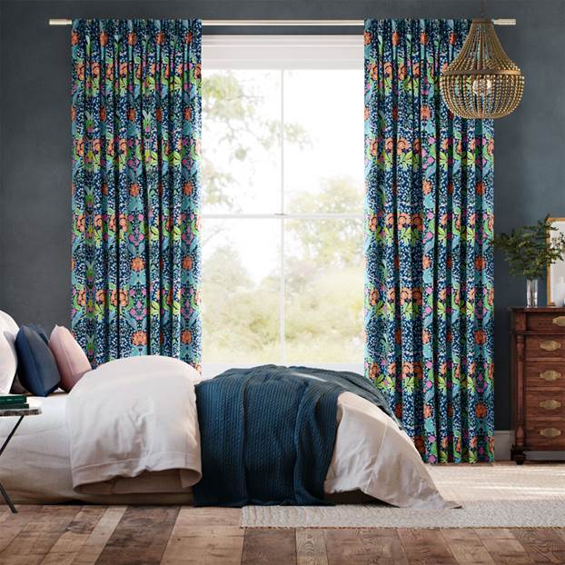 Elm House Blu Notte Tendaggi anteprima immagine