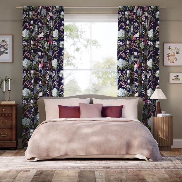 Elysian Paradise Inchiostro Tendaggi anteprima immagine