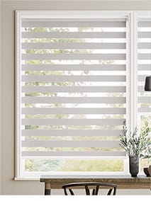 Giorno & Notte Allure Zebra Argento Enjoy Roller Blind anteprima immagine