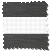 Giorno & Notte Allure Zebra Carbone Enjoy Roller Blind Immagine campione