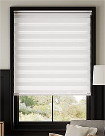 Giorno & Notte Allure Zebra Bianco Ghiaccio Enjoy Roller Blind anteprima immagine