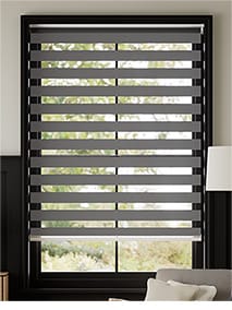 Giorno & Notte Allure Zebra Grigio Enjoy Roller Blind anteprima immagine