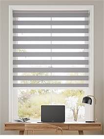 Giorno & Notte Grigio Tuono Enjoy Roller Blind anteprima immagine