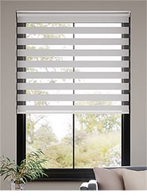 Giorno & Notte Ombre Zebra Luxe Grigio Enjoy Roller Blind anteprima immagine