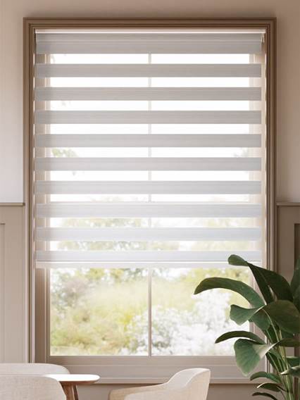Giorno & Notte Ombre Zebra Luxe Enjoy Roller Blind anteprima immagine