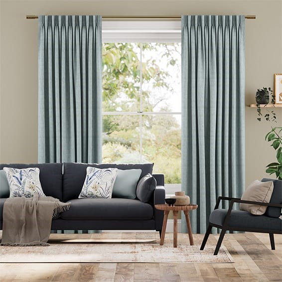 Tendaggi Lino Eternity Acqua