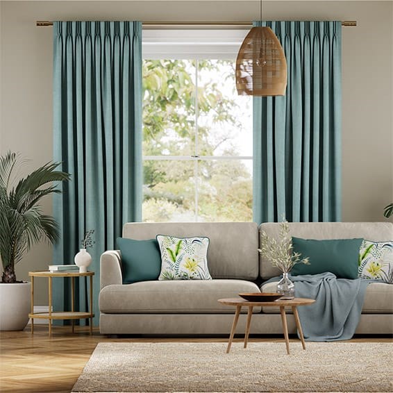 Tendaggi Lino Eternity Turchese