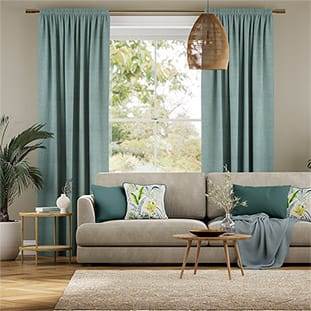 Lino Eternity Turchese Tendaggi anteprima immagine