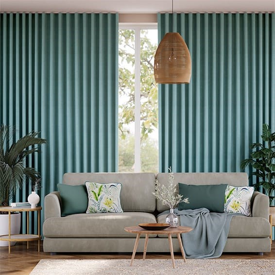 Tendaggi Lino Eternity Turchese