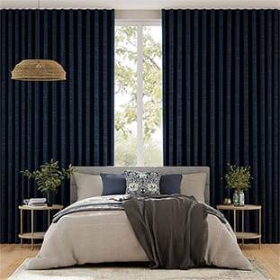 Lino Eternity Blu Navy Tendaggi anteprima immagine