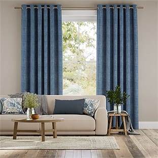 Lino Eternity Blu Oceano Tendaggi anteprima immagine