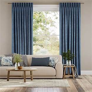 Lino Eternity Blu Oceano Tendaggi anteprima immagine