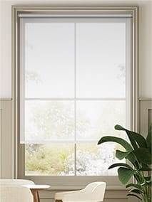 Express Screen Filtrante Bianco Motorizzata SmartView Cut-down Blind anteprima immagine
