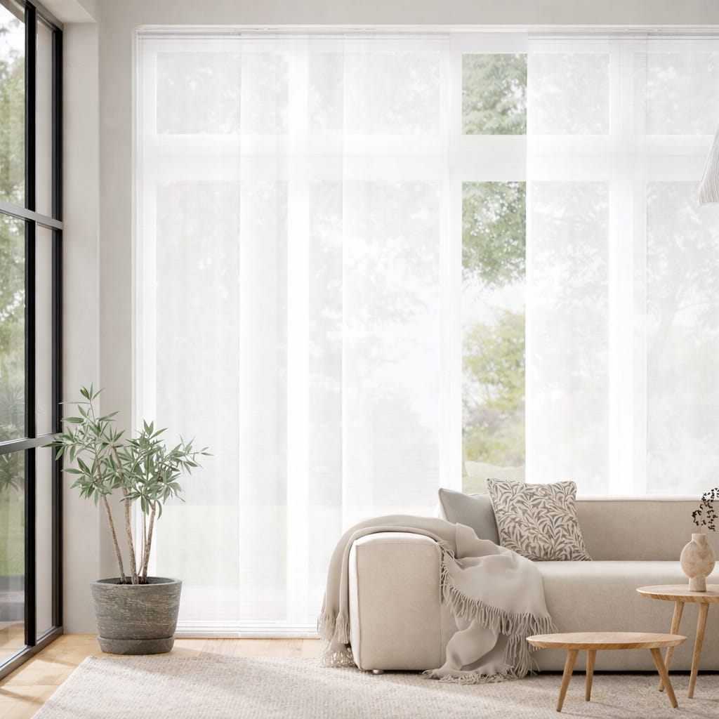 Tenda A Pannello Felicity Puro Bianco