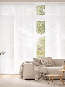 Felicity Puro Bianco Tende a pannello anteprima immagine