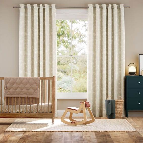 Funky Jungle Naturale Tende a bastone anteprima immagine