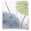 Flower Baloon Blu Tende a bastone Immagine campione