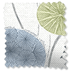 Flower Baloon Blu Tende a bastone Immagine campione