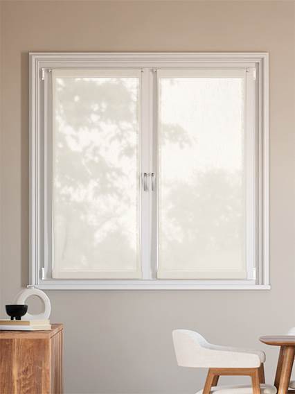 Harrow Crema Cafe Curtain anteprima immagine