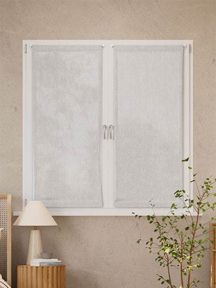 Harrow Argento Soft  Cafe Curtain anteprima immagine