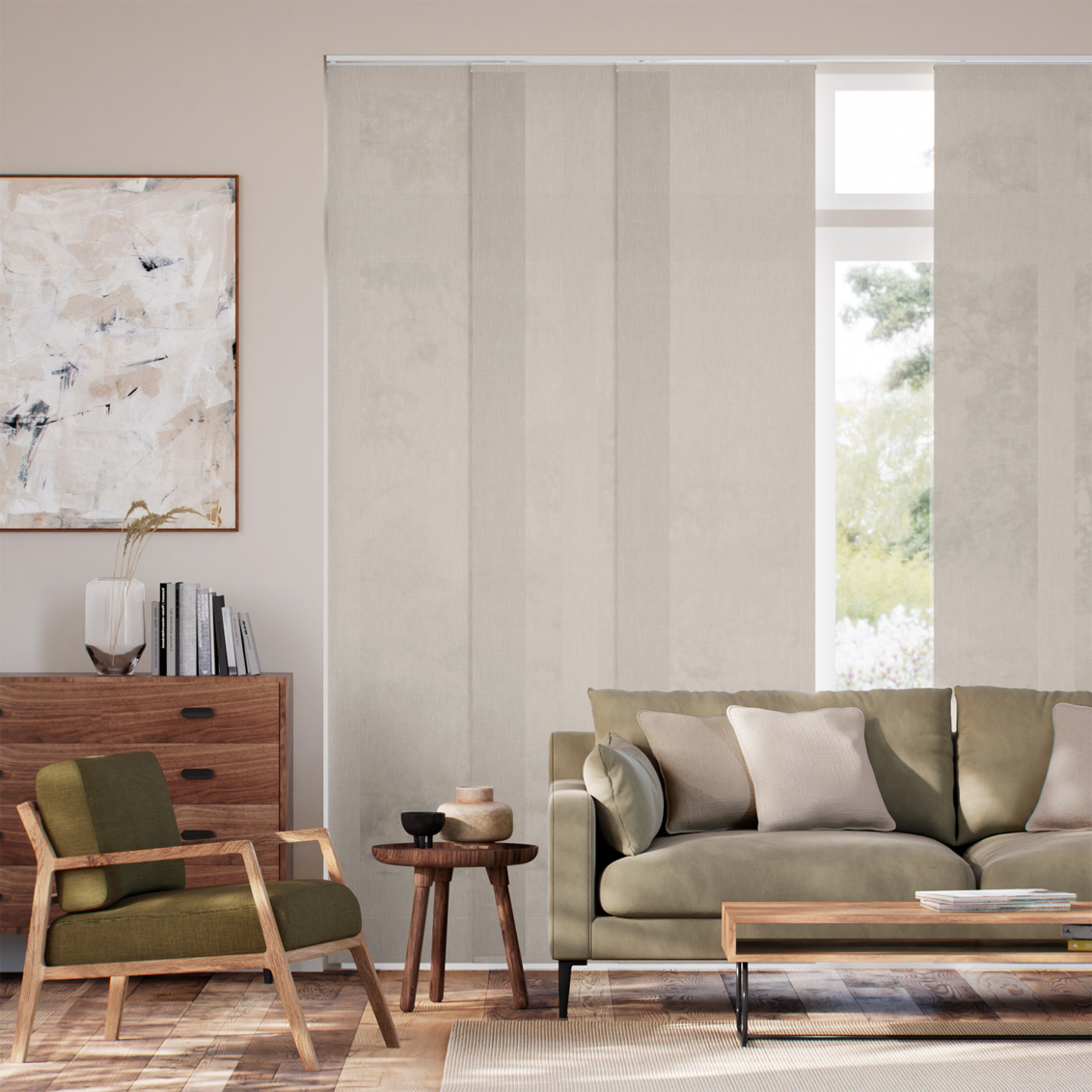 Tenda A Pannello  Harrow Tortora