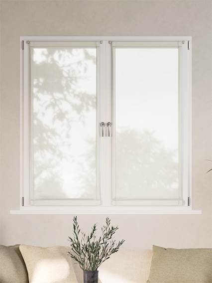 Voile Ionio Panna  Cafe Curtain anteprima immagine