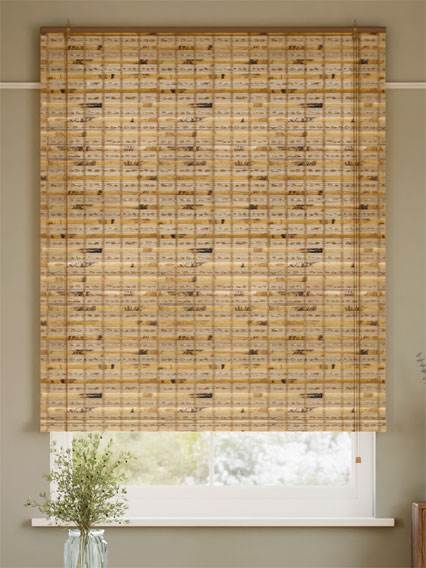Eco Cedro Aosta Roll Up Woven Wood anteprima immagine