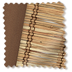 Eco Cedro Marocco & Nocciola Roll Up Woven Wood Immagine campione