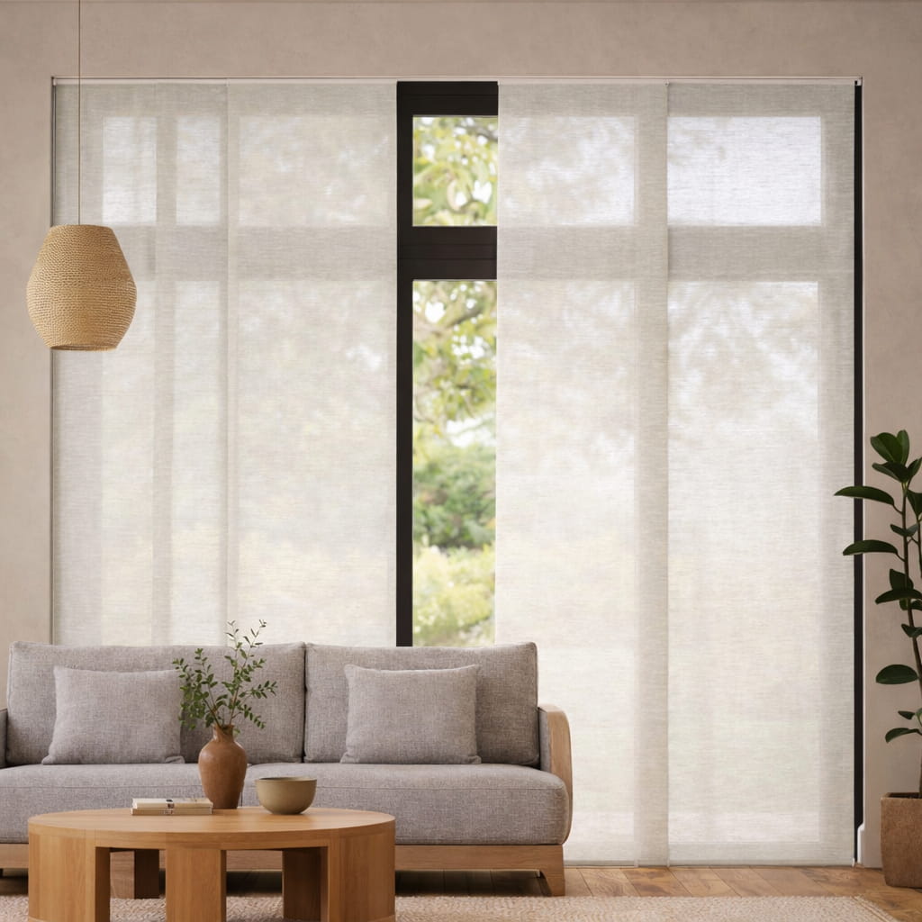 Tenda A Pannello  Voile Piuma