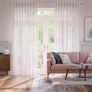 Voile Maison Bianco Neve Tendaggi anteprima immagine