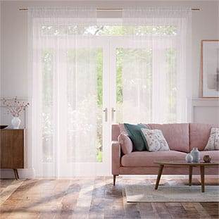 Voile Maison Bianco Neve Tendaggi anteprima immagine